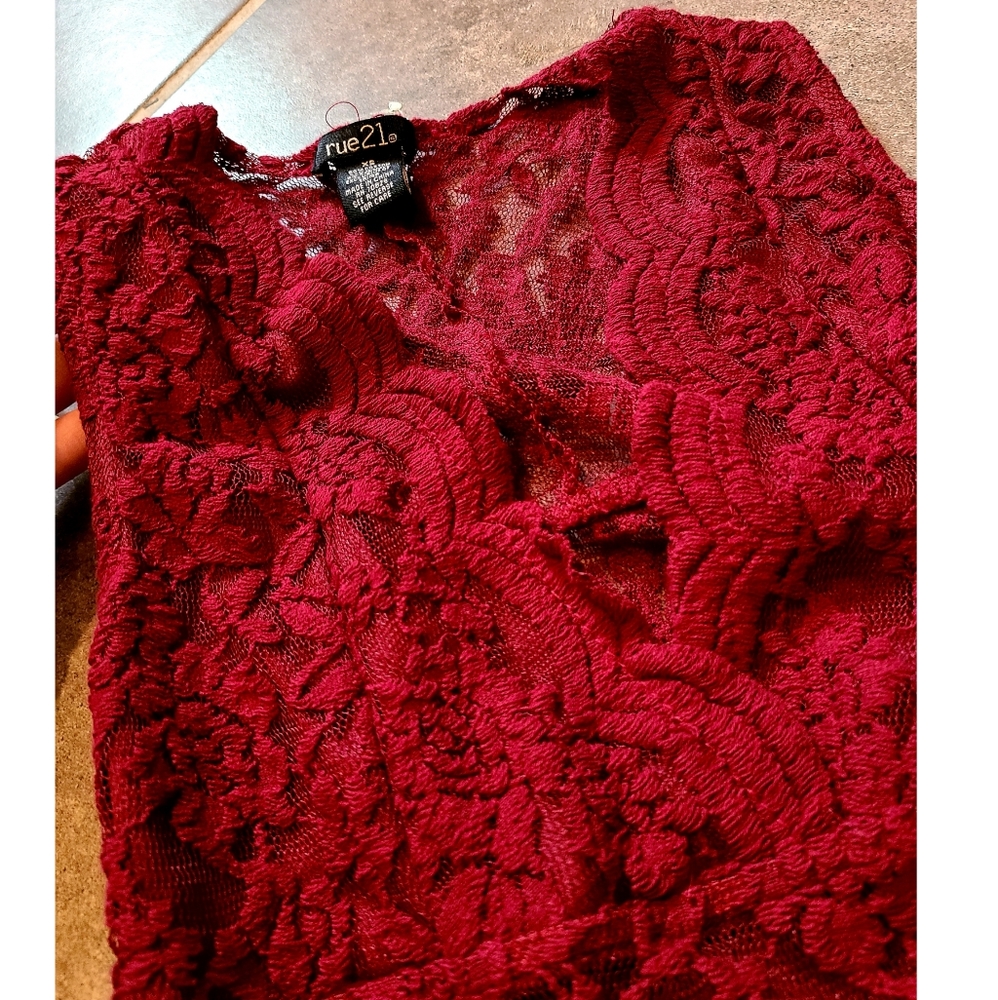 Laced bodysuit